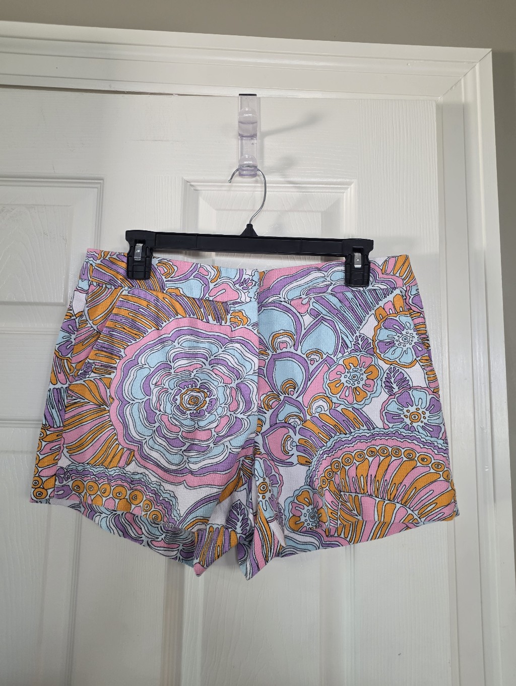 Trina Turk Corbin 2 Pastel 60s Groovy Shorts